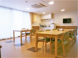 和やかな食堂の様子