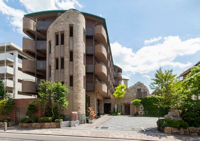 緑豊かなエントランス