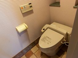 清潔なトイレスペース