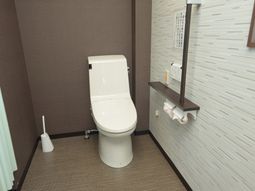 清潔なトイレ空間