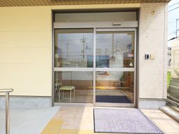 清潔感ある入口エリア