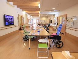 共有スペースでの様子