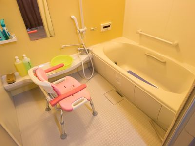 バリアフリーの入浴設備