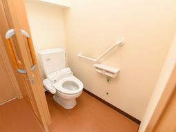 トイレの手すり付き