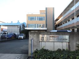 施設外観と看板