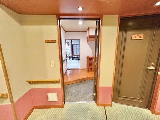 和室への入口