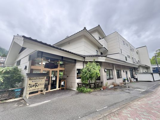 緑豊かな外観