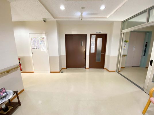 清潔な廊下の様子