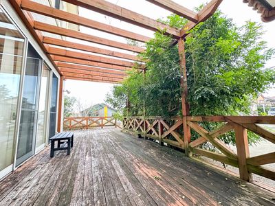 開放的なテラス