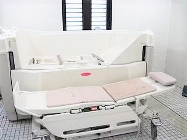 快適設備の整った浴室