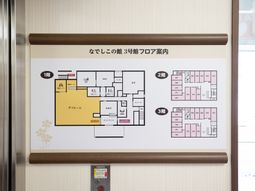 案内図とフロア案内