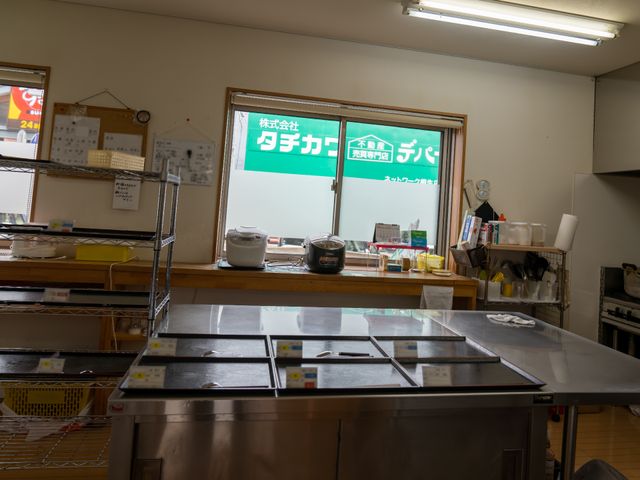 機能的なキッチン設備