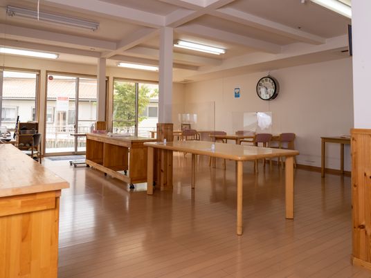 広々とした共用スペース