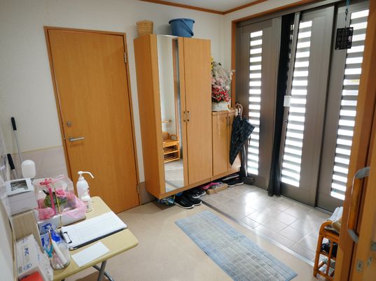 和室の居室入口
