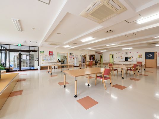 広々とした共用スペース