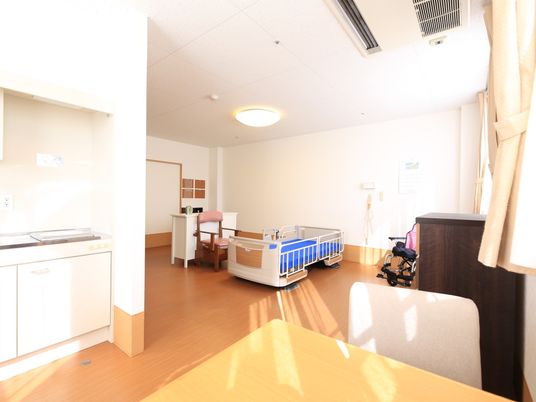 居室の明るい一角