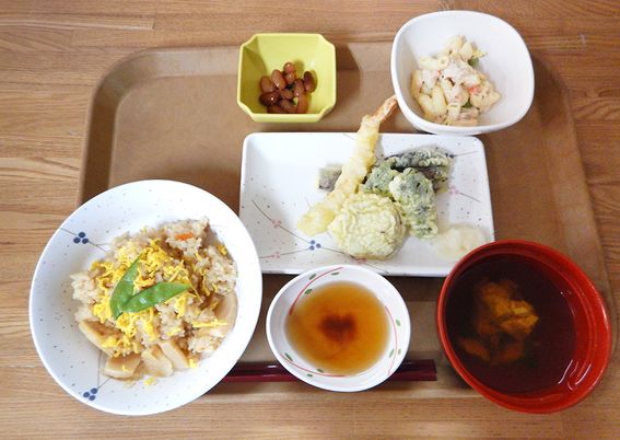 和食の食事メニュー