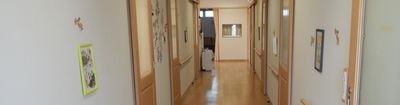 アットホームな廊下