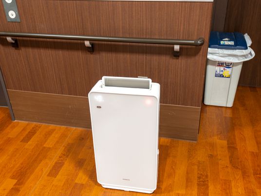 清潔な廊下の一角