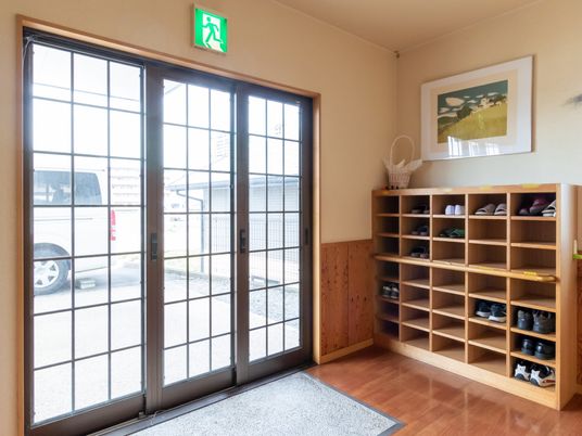 エントランスの靴棚