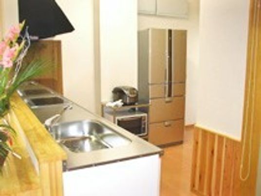 清潔なキッチンスペース