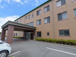 ゆったりしたエントランス