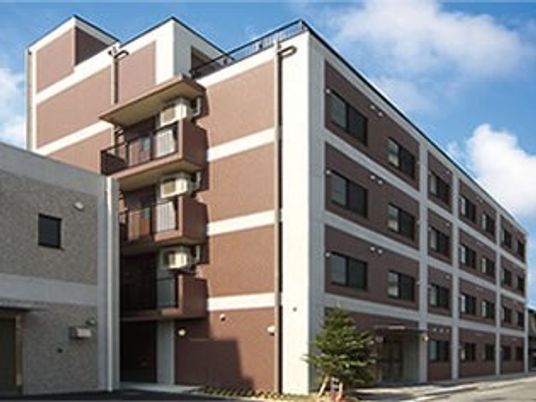 清潔感ある外観の建物