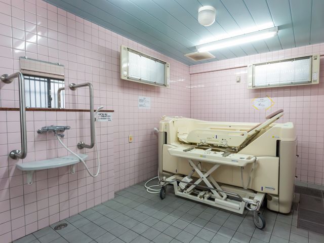 設備充実の浴室