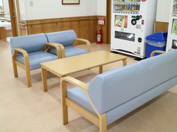 休憩スペースの様子