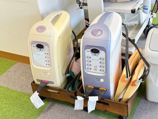 健康機器の並ぶ機能訓練室