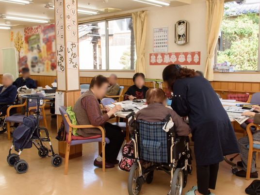 日中の活動中の多目的室
