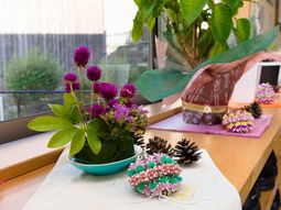 窓辺の飾り付け