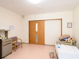 清潔な洋室の一角