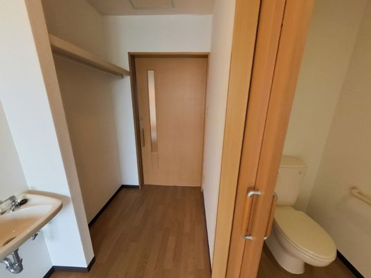 清潔な居室の一角