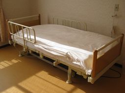 安心安全な居室のベッド