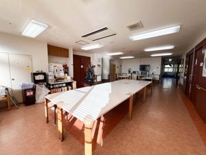 広々とした食堂