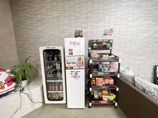 軽食販売コーナー