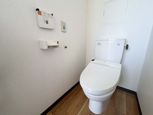安心の設備が整ったトイレ