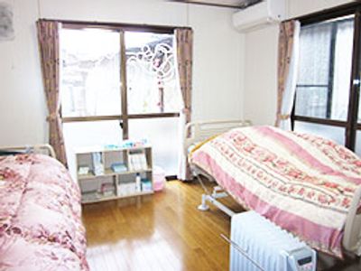 自然光が入る居室