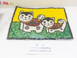 ねこのモザイクアート