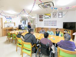 車椅子利用者のダイニング