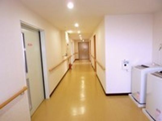 清潔感のある廊下
