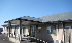 静かで落ち着いた外観