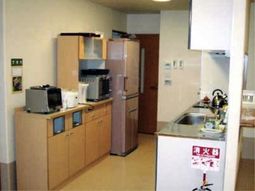 キッチン設備完備の部屋
