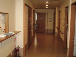 温かみのある廊下