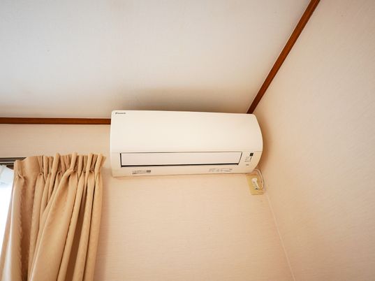 エアコンが設置された室内