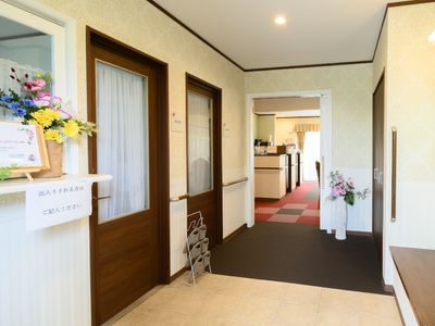 快適なエントランス空間