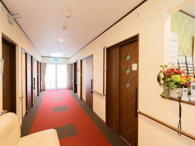 清潔感のある廊下