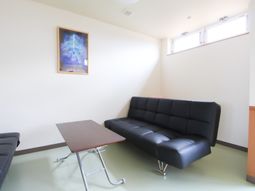 快適な休憩室の風景