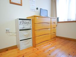 居室の角部分の様子